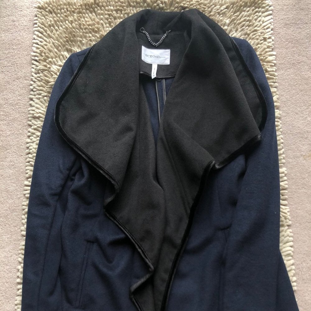 BCBGeneration Long Trench Coat Jacket XS
